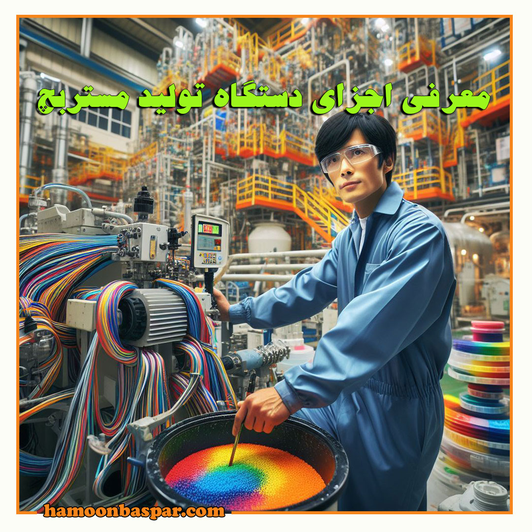 اجزای دستگاه مستربچ ساز